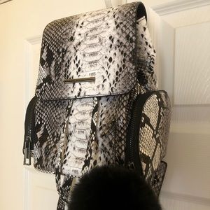 Aldo Snake Skin Backpack